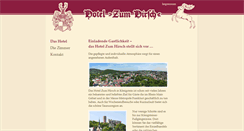 Desktop Screenshot of hirsch-koenigstein.de