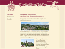 Tablet Screenshot of hirsch-koenigstein.de